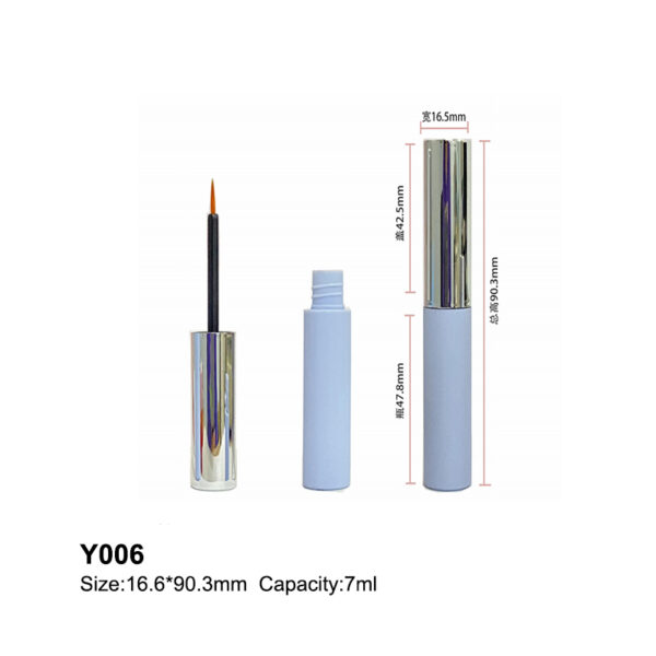 Custom Eyeliner tube in Metal Light blue,7ml