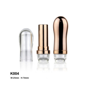 circle bronze color lipstick container