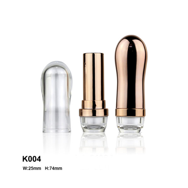 circle bronze color lipstick container
