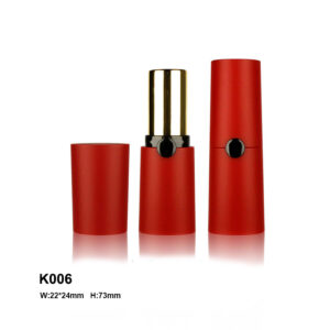 round red lipstick container