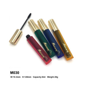 double bottle frosted eyelash tube