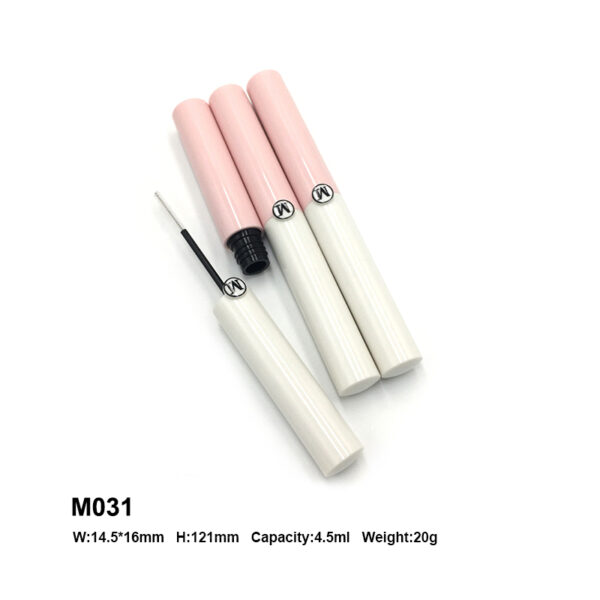 double bottle pink mascara container