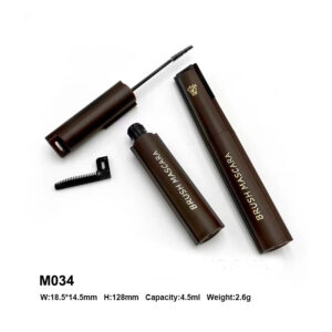 ellipse mascara tube with eyebrow dyeing brush 