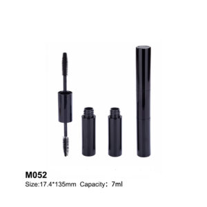 double bottle black mascara tube
