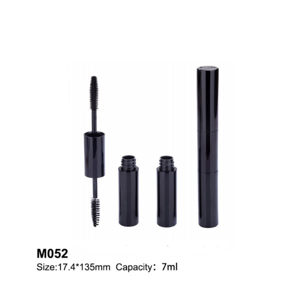 double bottle black mascara tube