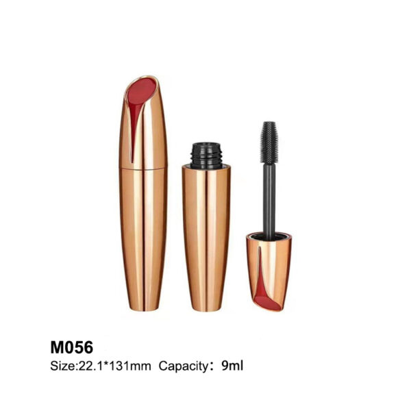 metal brown mascara tube packaging