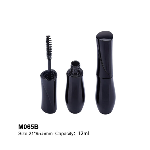 vase shape black mascara bottle