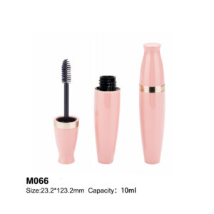 olive shape pink mascara case