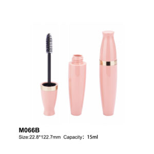 Large-capacity olive shape pink mascara case