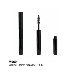 double bottle black mascara container