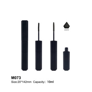 diamond shape black mascara bottle