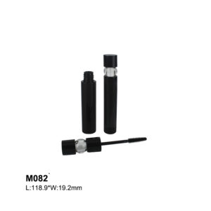 custom brand black mascara bottle
