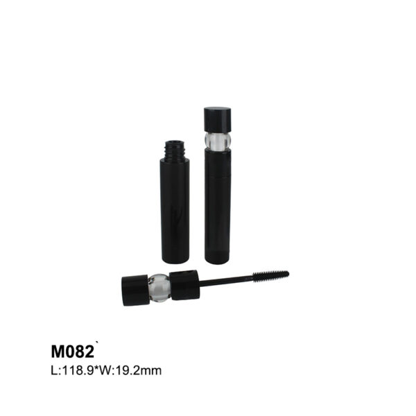 custom brand black mascara bottle