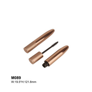 cone bronze color mascara bottle