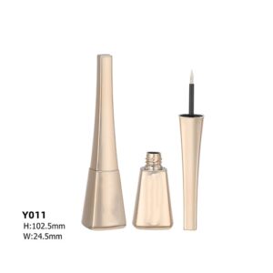 Custom Eyeliner tube in Metal golden,6ml