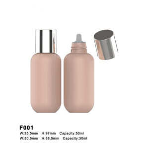 round pink foundation bottle (30ml&50ml)