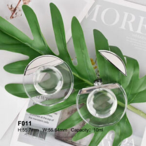 mini portable transparent foundation bottle