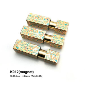 square magnet coloful lipstick packaging