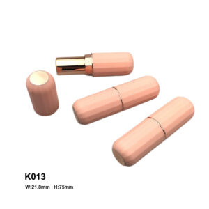 round pink lipstick tube
