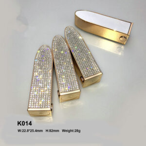 golden stick the rhinestone lipstick container