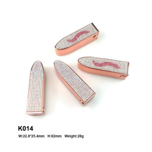 pink stick the rhinestone lipstick container