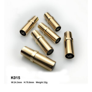golden custom lipstick container