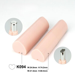 heart-shaped pink lipstick tube