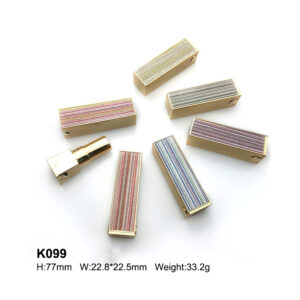 square colorful lipstick tube