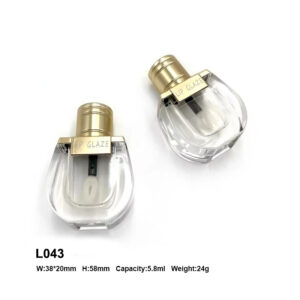 golden thick wall lip gloss tube