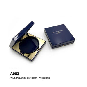 square blue air cushion case