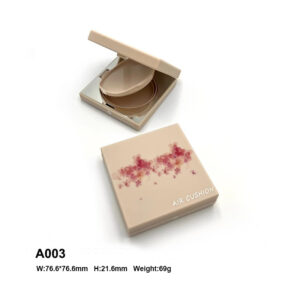 square pink air cushion case