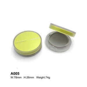 yellow round double layer air cushion case