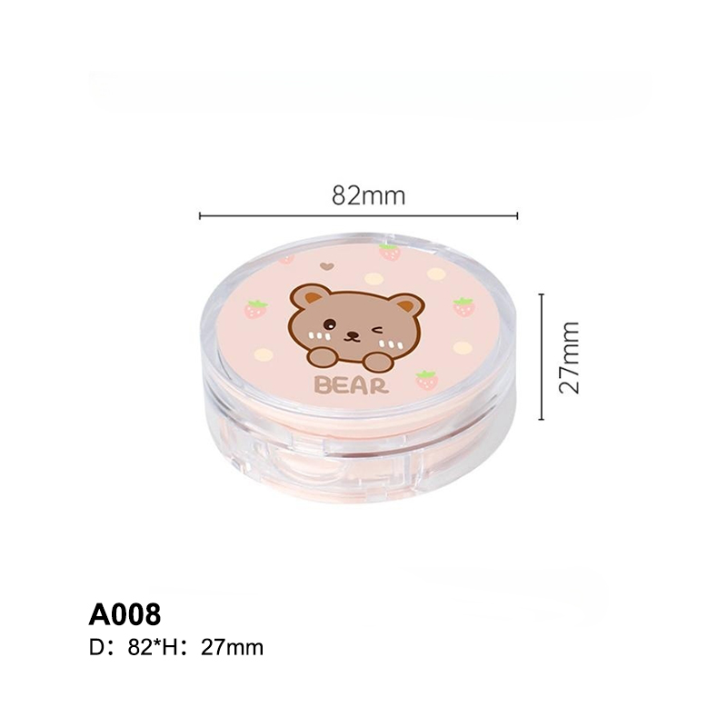 round cartoon print air cushion case