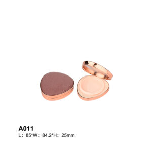 triangular rose golden air cushion case