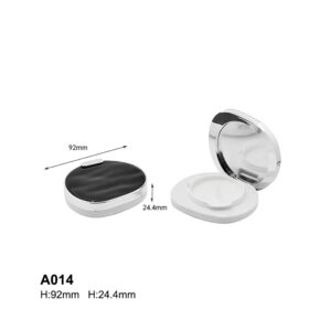 round corner silver air cushion case