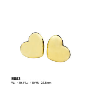 heart shape golden twelve colors eyeshadow container