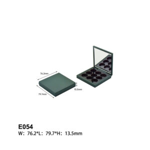 square green nine colors eyeshadow case