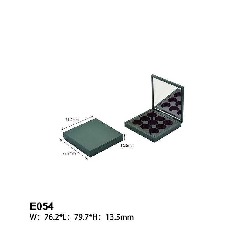 square green nine colors eyeshadow case