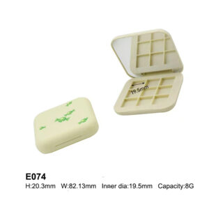 square white nine colors eyeshadow case