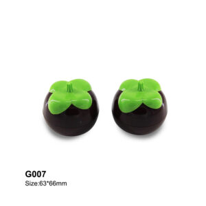 mangosteen shape cream bottle