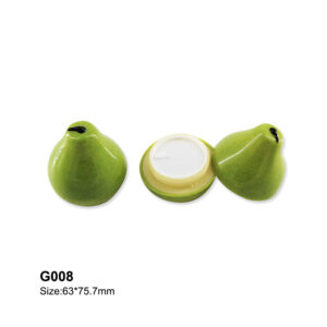 pear shape cream jar