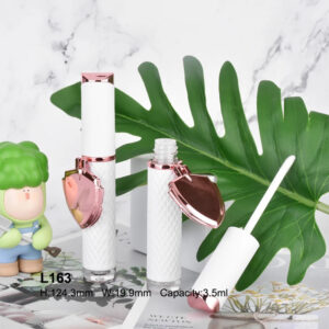 round white lip gloss container with mirror