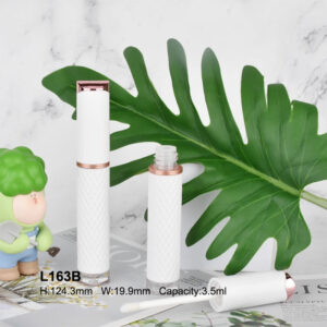 round white lip gloss tube