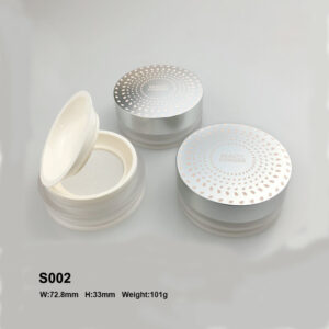 round loose powder case