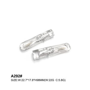 transparent lip gloss tube