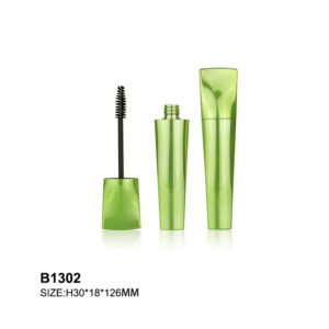 green mascara tube packaging