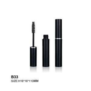 round black mascara tube