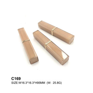 square pink lipstick container