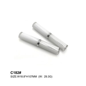 round white lipstick container