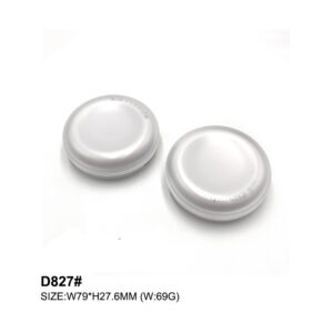 round pearl white air cushion case